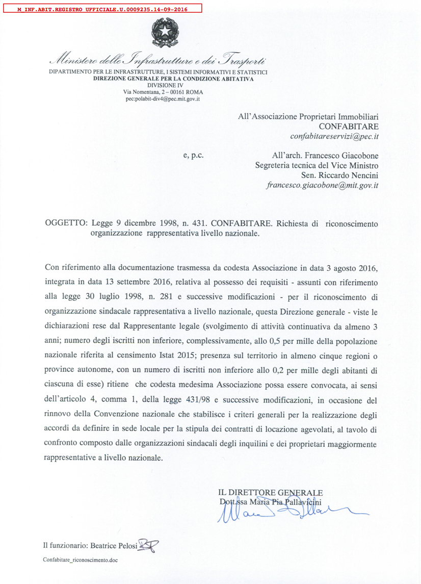 La ciliegina sulla torta per i sette anni di Confabitare