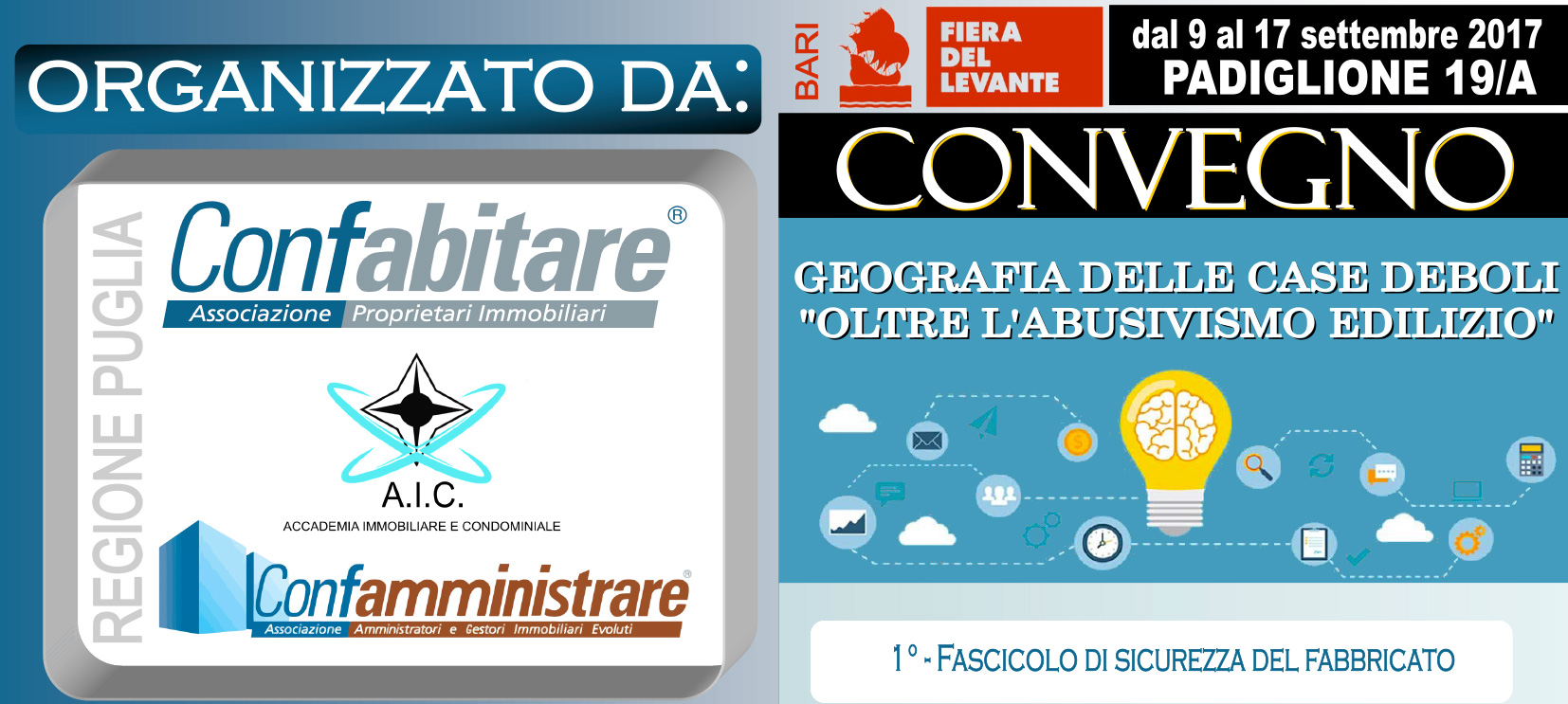 Convegno Bari – 13 SETTEMBRE 2017