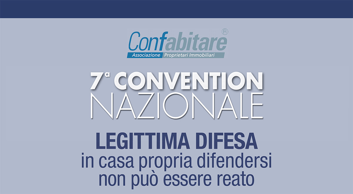 24 Novembre 2017 – 7^ Convention Nazionale Confabitare