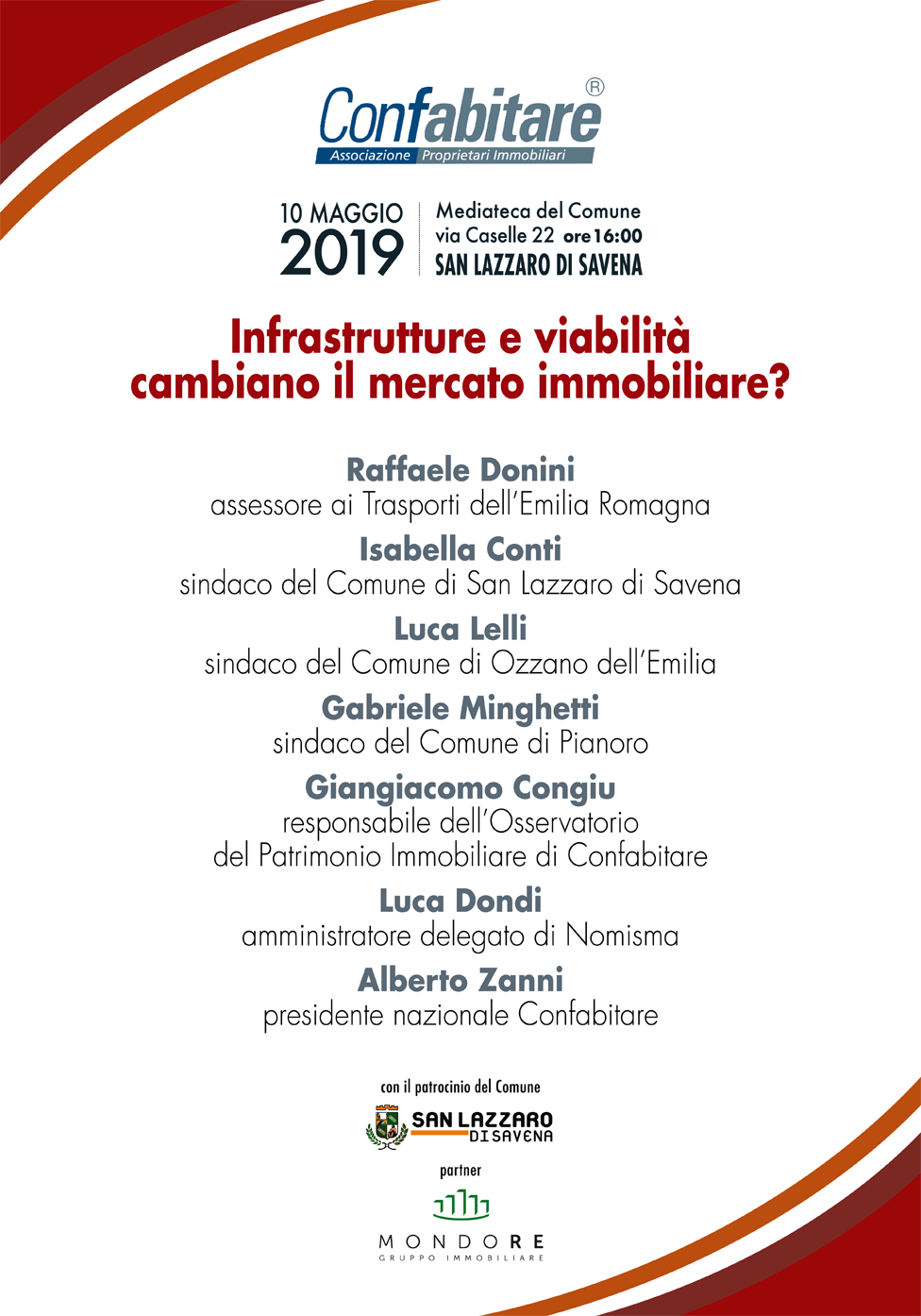 Infrastrutture e viabilità cambiano il mercato Immobiliare? – il convegno di San Lazzaro