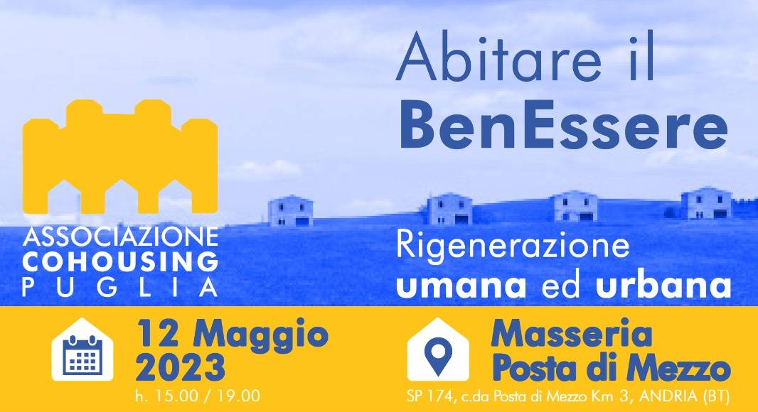 Convegno Confabitare sul cohousing: Abitare il benessere – Rigenerazione umana ed urbana