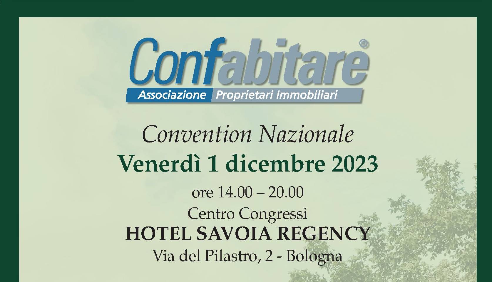 Dalla Direttiva UE sulle case green alle comunità energetiche: quale futuro per l’Italia?  – Convention Confabitare – 1 dicembre 2023