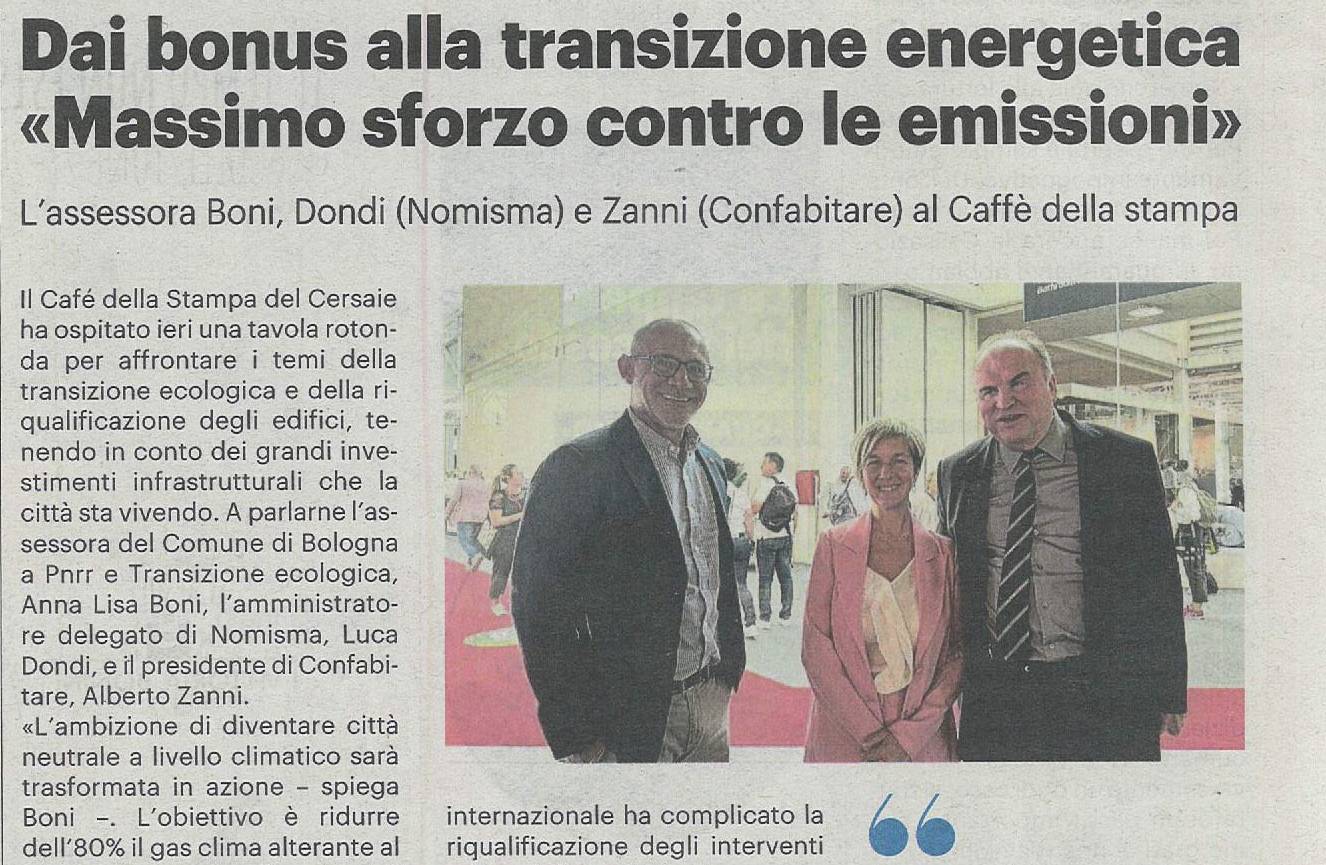 Dai bonus alla transizione energetica “Massimo sforzo contro le emissioni”