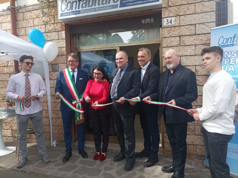Inaugurazione della nuova sede di Confabitare Modena un incontro che rimarca la presenza e l’operatività di Confabitare nel territorio